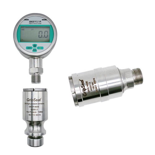 压力变送器与压力传感器的快速气密测试连接方案